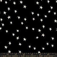 Ruby Star Society - Starry Wideback 108" - Black Fabric