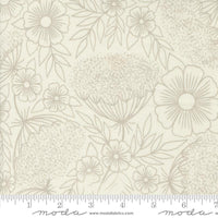 Moda - Field of Flowers - Queen Annes Lace Porcelain Fabric