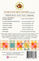 Copper Kettle Quilt Company - Star-Patched Lovers - Paper Pattern