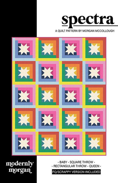 Modernly Morgan - Spectra Quilt - Paper Pattern