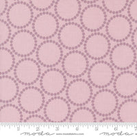 Moda - Love Letter - Pearl Bracelet Mauve Fabric