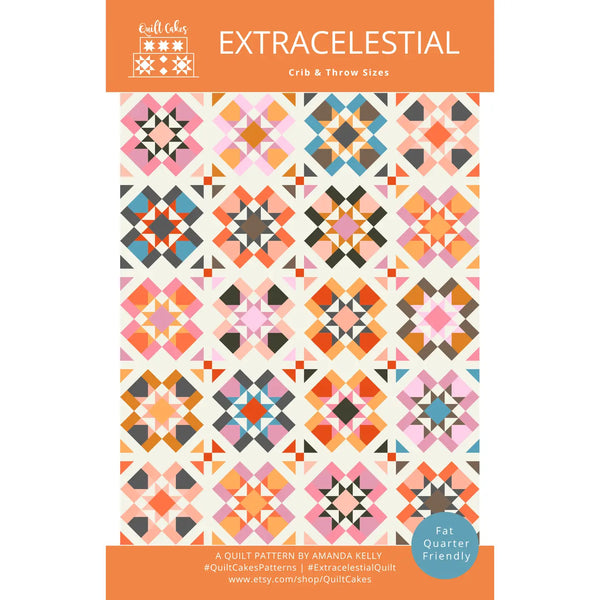 Quilt Cakes - Extracelestial Quilt - Paper Pattern