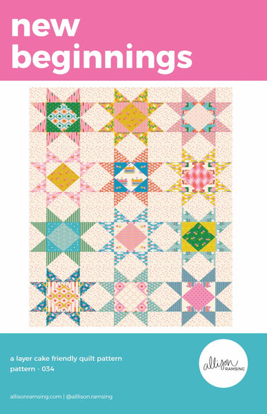 Allison Ramsing - New Beginnings - Paper Pattern