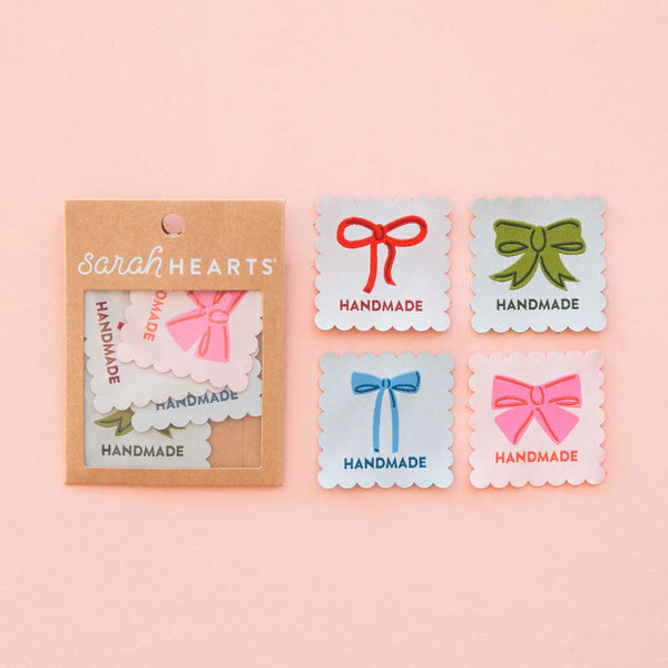 Sarah Hearts - Bows Multipack Large Labels (4 ct)