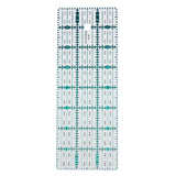 More Me Know - 8" x 3" Ruler - Green Gradient Glitter