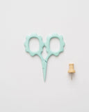 Matchy Matchy Sewing Club - Scallop Handle Embroidery Scissors - Mint