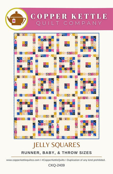 Copper Kettle Quilt Company - Jelly Squares - Paper Pattern