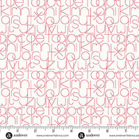 Andover - Alison Glass Sun Print Whisper - Enough Valentine Fabric