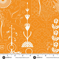 Andover - Alison Glass Sun Print 2025- Cameo Retriever Fabric