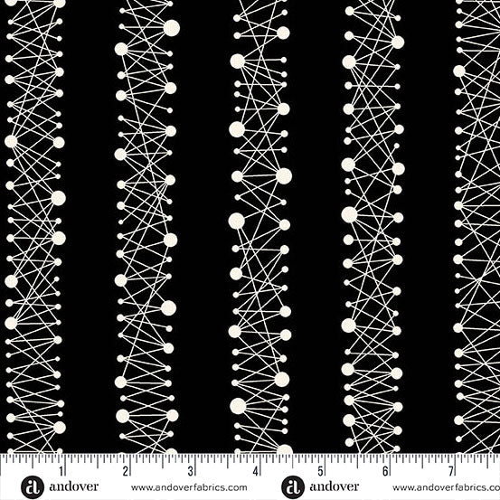 Andover - Giucy Giuce 40 - Super String Theory Beetlegiuce Fabric