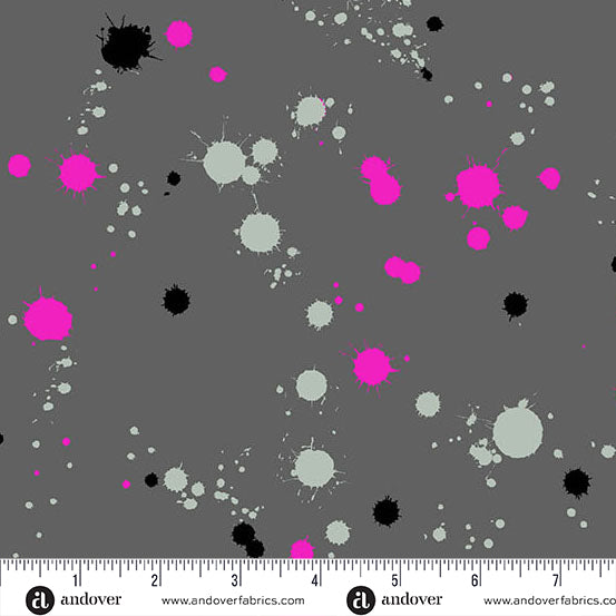 Andover - Giucy Giuce 40 - Spatter Dayglow Fabric