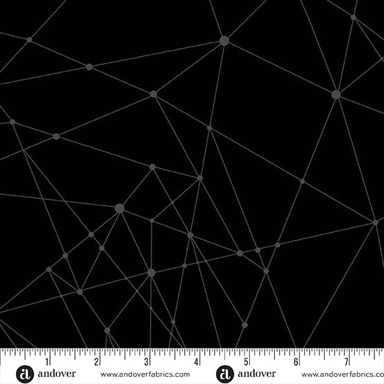 Andover - Giucy Giuce 40 - String Theory Black Ranger Fabric