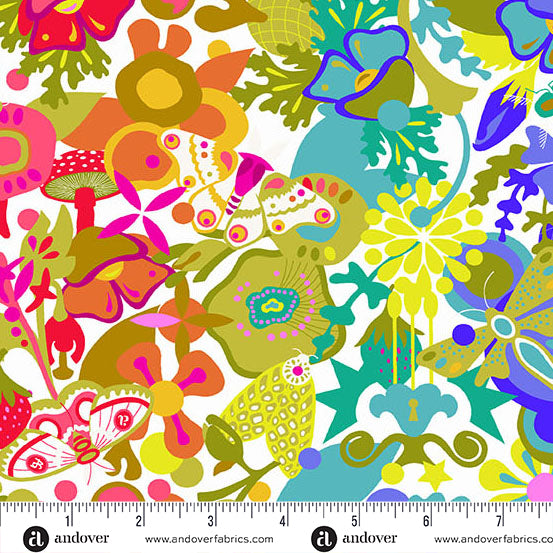Andover - Alison Glass Color Wheel - Art Theory Whole Cloth Day Fabric
