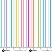 Andover - Alison Glass Color Wheel - Spectrum Stripe Day Fabric