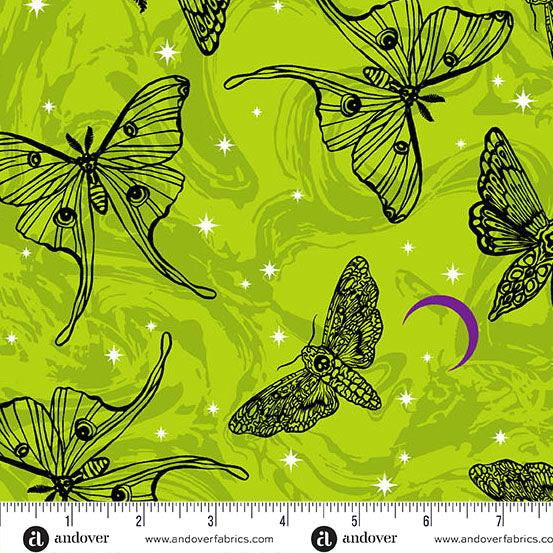 Andover - Libs Elliott Phantasm - Mystic Moths Venom Fabric