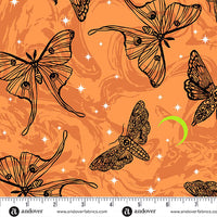 Andover - Libs Elliott Phantasm - Mystic Moths Flame Fabric