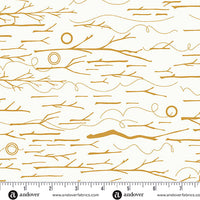 Andover - Alison Glass Sun Print Whisper - Sticks and Twine Yarrow Fabric