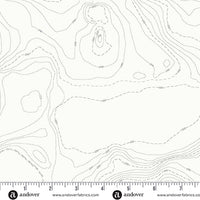 Andover - Alison Glass Sun Print Whisper - Topography Boulder Fabric