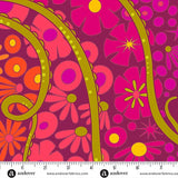 Andover - Alison Redwood 108" Wide - Puerto Bloom Fabric