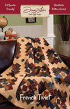 Antler Quilt Design - French Twist Stashtastic - Paper Pattern