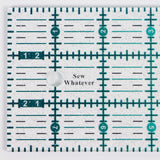 More Me Know - 8" x 3" Ruler - Green Gradient Glitter