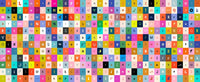 Ruby Star Society - Selvedge Magic - Letters Fabric