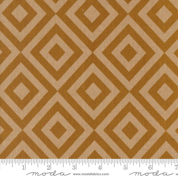 Moda - Rainier -  Glacier Peak Caramel Mochi Linen Fabric