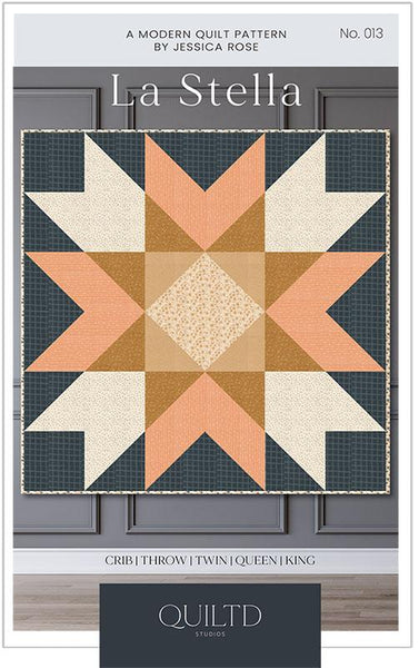 Quiltd Studios - La Stella Quilt - Paper Pattern