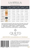 Quiltd Studios - La Stella Quilt - Paper Pattern