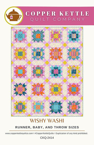 Copper Kettle Quilt Company - Wishy Washi - Paper Pattern