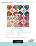 Moda - My Favorite Color Is Still Moda Quilt - Paper Pattern