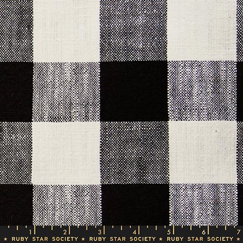 Ruby Star Society - 16" Sunshine Toweling - Checker Black