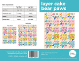 Allison Ramsing - Layer Cake Bear Paws - Paper Pattern