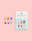 Kylie and The Machine - Middle Finger Mini Hands Woven Sewing Labels (6 ct)