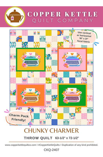 Copper Kettle Quilt Company - Chunky Charmer - Paper Pattern