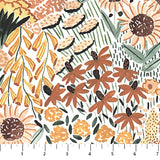 Figo - Autumn Forage - Sunflowers Gold Fabric