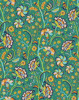 Figo - Trade Winds - Chintz Sea Glass Fabric