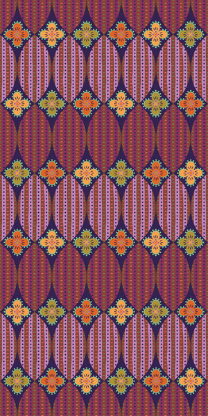 Figo - Trade Winds - Magic Carpet Spice Fabric