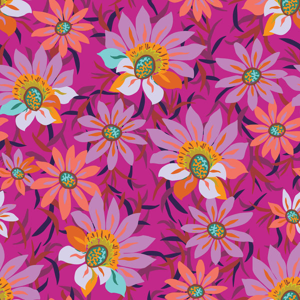 Figo - Trade Winds - Treasure Flower Freesia Fabric