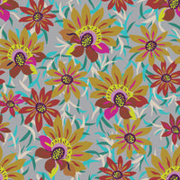 Figo - Trade Winds - Treasure Flower Dusk Fabric