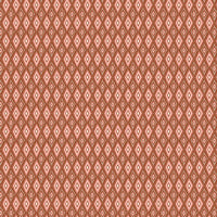 Figo - Desert Sunrise - Woven Diamonds Rust Fabric