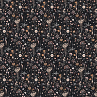 Figo - The Botanist - Botanical Black Fabric