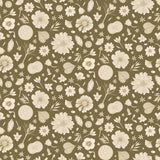 Figo - The Botanist - Etching Olive Fabric
