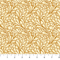 Figo - Wild Abandon - Passing Fancy Gold Fabric