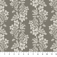 Figo - Folktale - Stripe Taupe Fabric