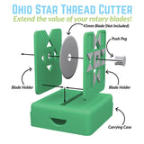 Ellen Ault - Ohio Star Thread Cutter - Green