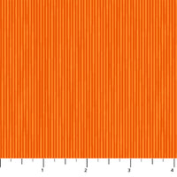 Figo - Pop Sugar - Fine Line Tangerine Fabric