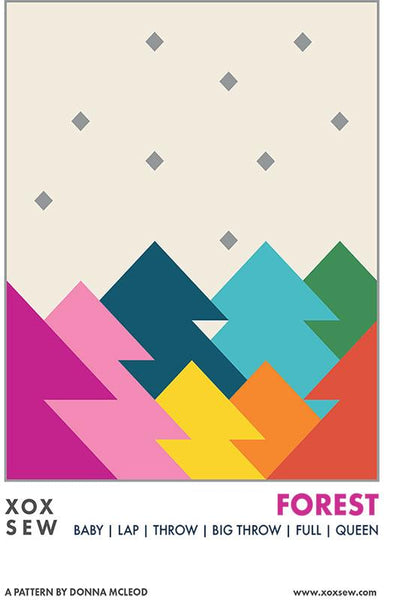 XOXSew - Forest - Paper Pattern