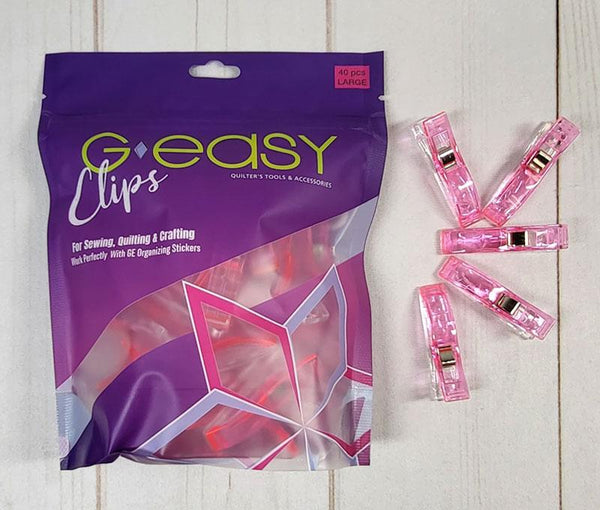 GEasy - Organizing Clips -Large Pink