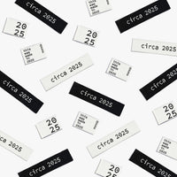 Kylie and The Machine - Circa 2025 Sewing Labels (6 ct)
